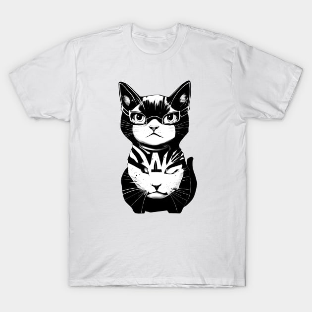 Hello Cyber Kitty! T-Shirt by comecuba67